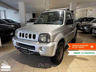 Suzuki Jimny Jimny 1.3i 16V cat 4WD JLX Grigio usata Campobasso