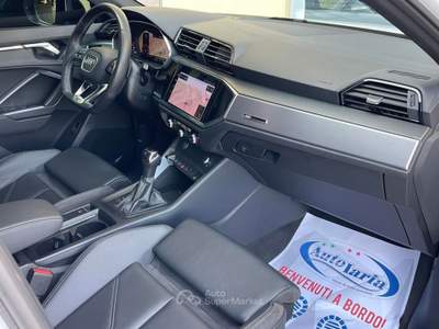 Audi Q3 SPB 35 TDI S tronic S line Edition Plus Total Black Bianco usata COSOLETO