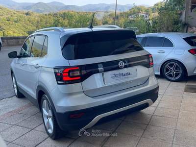 Volkswagen T-Cross SCR Advanced "Fari Full Led-Navigatore-Digital cockpit " Argento usata COSOLETO