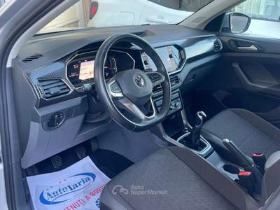 Volkswagen T-Cross SCR Advanced "Fari Full Led-Navigatore-Digital cockpit " Argento usata COSOLETO
