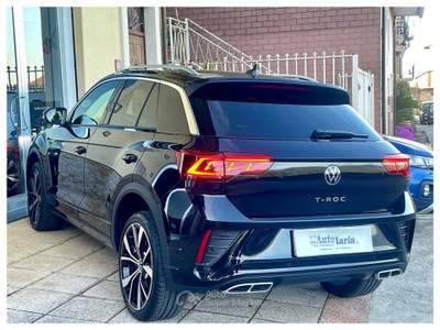 Volkswagen T-Roc 150 CV DSG R-Line "Fari IQ.LIGHT LED MATRIX" Nero usata COSOLETO