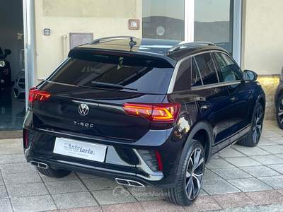 Volkswagen T-Roc 150 CV DSG R-Line "Fari IQ.LIGHT LED MATRIX" Nero usata COSOLETO