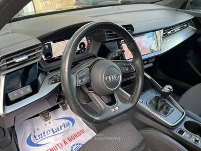 Audi A3 SPB 2.0 TDI Adavanced/ S-Line "Tetto Apribile/panoramico" Grigio usata COSOLETO
