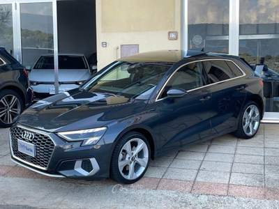 Audi A3 SPB 2.0 TDI Adavanced/ S-Line "Tetto Apribile/panoramico" Grigio usata COSOLETO