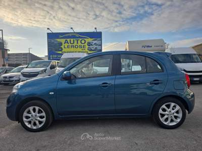Nissan Micra NEOPATENTATI - NON FUMATORE - GPL Blu/Azzurro usata Brescia