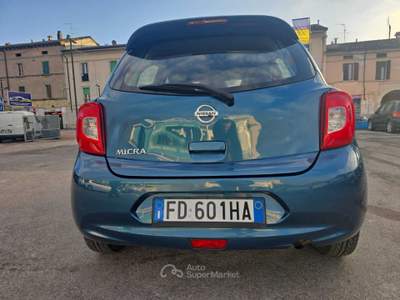 Nissan Micra NEOPATENTATI - NON FUMATORE - GPL Blu/Azzurro usata Brescia