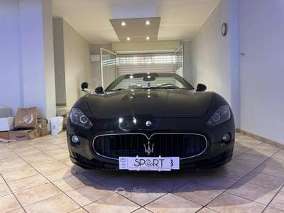 Maserati GranCabrio Sport 4.7 V8 Nero usata Andria