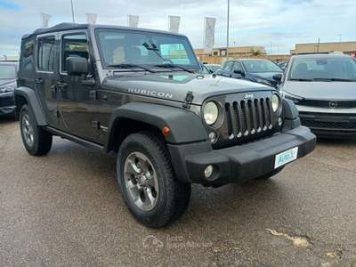 Jeep Wrangler Unlimited 2.8 CRD DPF Rubicon Auto KM0 Grigio usata Monopoli