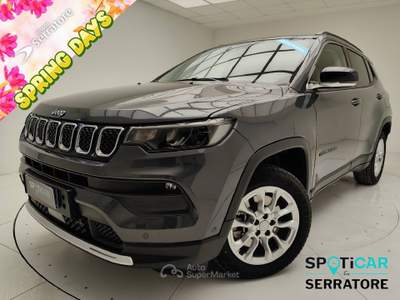 Jeep Compass II 2021 1.3 turbo t4 phev Limited 4xe auto Blu/Azzurro usata Erba