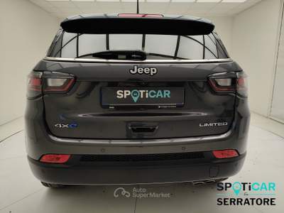 Jeep Compass II 2021 1.3 turbo t4 phev Limited 4xe auto Blu/Azzurro usata Erba