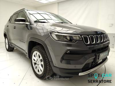 Jeep Compass II 2021 1.3 turbo t4 phev Limited 4xe auto Blu/Azzurro usata Erba