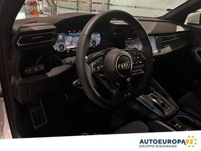 Audi A3 A3 SPB TDI 150 cv S-Tronic S line Edition Bianco usata MONOPOLI