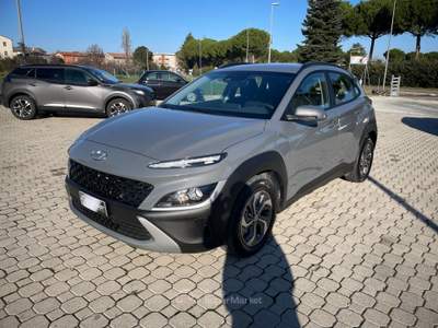 Hyundai Kona HYUNDAY KONA BENZ-ELETTRICA KM 16000 UNICO PROPRIETARIO Argento usata Forlì