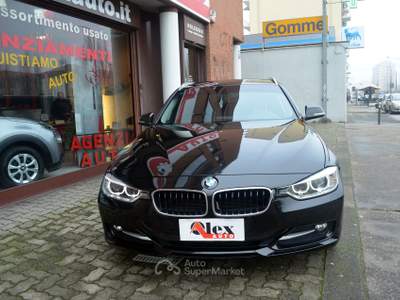 BMW Serie 3 320d TOURING versione M SPORT tagliandata REVISIONATA Nero usata Torino