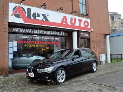 BMW Serie 3 320d TOURING versione M SPORT tagliandata REVISIONATA Nero usata Torino