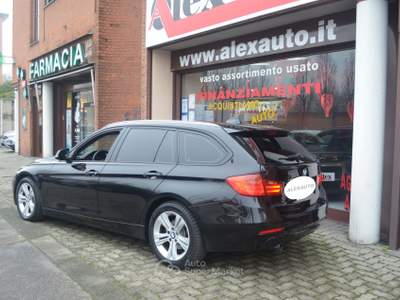 BMW Serie 3 320d TOURING versione M SPORT tagliandata REVISIONATA Nero usata Torino