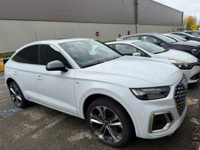 Audi Q5 40 2.0 tdi mhev 12V S line Plus quattro s-tronic Bianco usata Cento