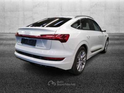 Audi e-tron SPB 55 quattro S line edition Bianco usata Pieve di Cento
