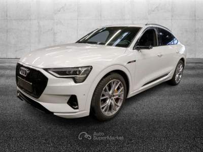 Audi e-tron SPB 55 quattro S line edition Bianco usata Pieve di Cento