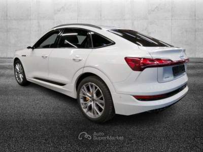 Audi e-tron SPB 55 quattro S line edition Bianco usata Pieve di Cento