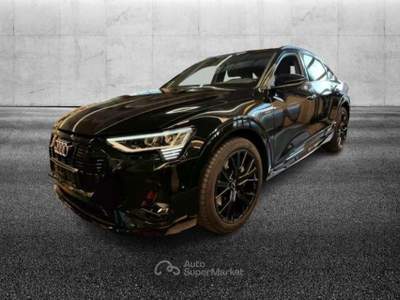 Audi e-tron SPB 55 quattro S line edition Nero usata Pieve di Cento