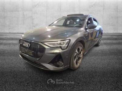 Audi e-tron SPB 55 quattro S line edition Grigio usata Pieve di Cento