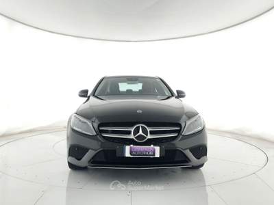 Mercedes-Benz Classe C C 220 d sport plus 4matic auto led multibeam+camera Nero usata Ghedi