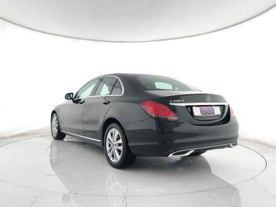 Mercedes-Benz Classe C C 220 d sport plus 4matic auto led multibeam+camera Nero usata Ghedi