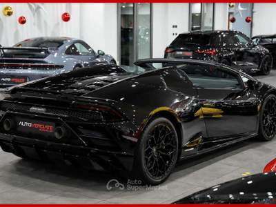 Lamborghini Huracán Huracán 5.2 V10 EVO Spyder|IVA ESP Nero usata Vergiate