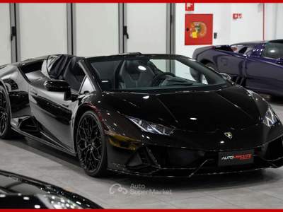 Lamborghini Huracán Huracán 5.2 V10 EVO Spyder|IVA ESP Nero usata Vergiate