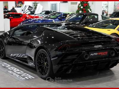 Lamborghini Huracán Huracán 5.2 V10 EVO Spyder|IVA ESP Nero usata Vergiate