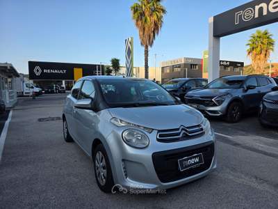 Citroen C1 1.0 VTi 72cv Feel 5 porte Argento usata Pozzuoli