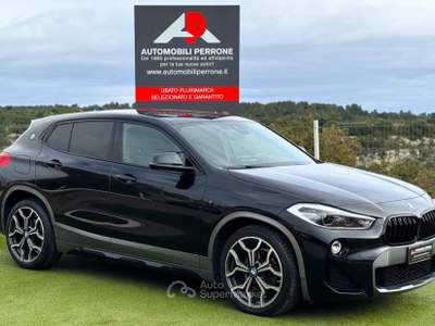 BMW X2 sDrive 18d 150cv Msport-X (Pelle/App/Led/Auto) Nero usata Castellaneta