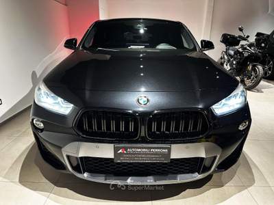 BMW X2 sDrive 18d 150cv Msport-X (Pelle/App/Led/Auto) Nero usata Castellaneta