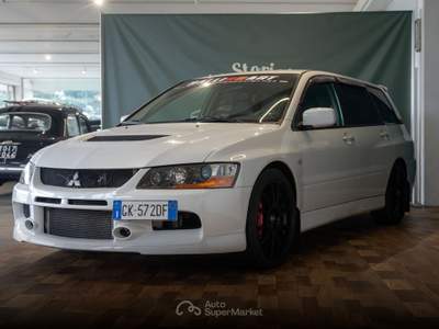 Mitsubishi Lancer 2.0 16v Evo IX GSR 4wd Wagon Bianco usata Romano Canavese