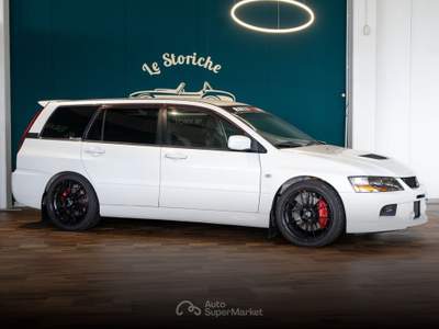 Mitsubishi Lancer 2.0 16v Evo IX GSR 4wd Wagon Bianco usata Romano Canavese