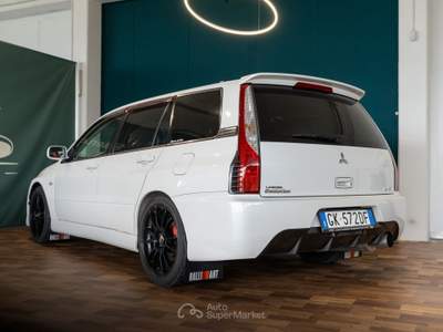 Mitsubishi Lancer 2.0 16v Evo IX GSR 4wd Wagon Bianco usata Romano Canavese