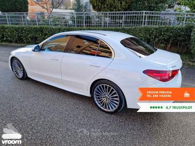 Mercedes-Benz Classe C C 220 d Mild hybrid Premium Plus Bianco usata Perugia