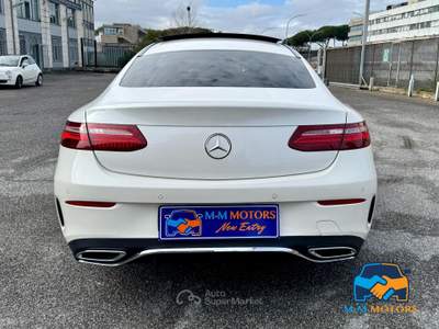 Mercedes-Benz Classe E E Coupe 220 d AMG Line auto Bianco usata Roma