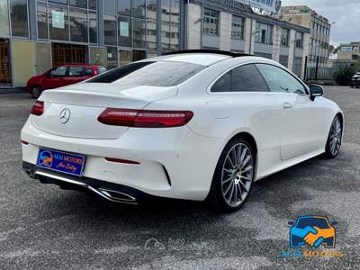 Mercedes-Benz Classe E E Coupe 220 d AMG Line auto Bianco usata Roma