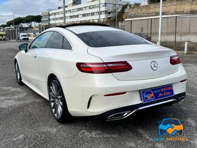 Mercedes-Benz Classe E E Coupe 220 d AMG Line auto Bianco usata Roma