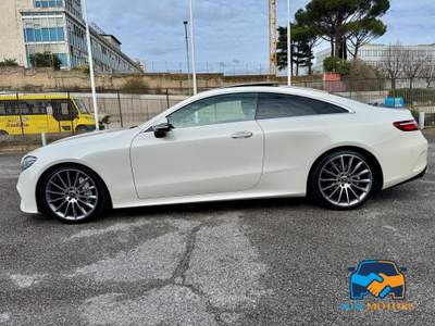 Mercedes-Benz Classe E E Coupe 220 d AMG Line auto Bianco usata Roma