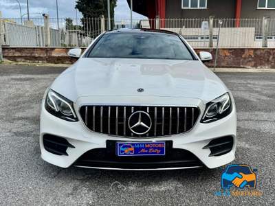 Mercedes-Benz Classe E E Coupe 220 d AMG Line auto Bianco usata Roma