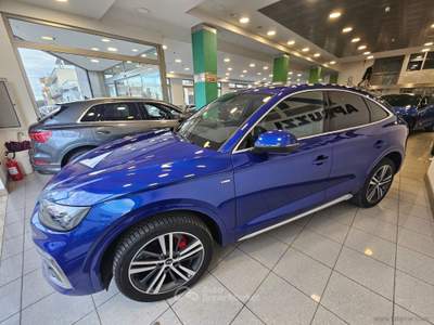 Audi Q5 Q5 SPB 40 TDI quattro S tronic S line Blu/Azzurro usata SAN MICHELE SALENTINO
