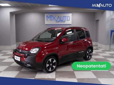 Fiat Panda Pandina Cross 1.0 Firefly Hybrid S&amp;S 70CV Rosso usata Latina