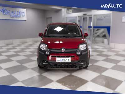 Fiat Panda Pandina Cross 1.0 Firefly Hybrid S&amp;S 70CV Rosso usata Latina