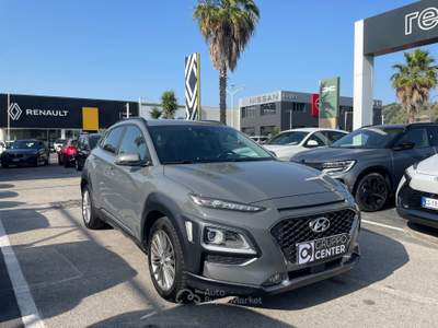 Hyundai Kona 1.6 T-GDI 177cv 4WD Automatica Style Grigio usata Pozzuoli