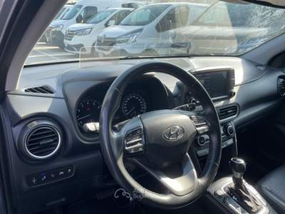 Hyundai Kona 1.6 T-GDI 177cv 4WD Automatica Style Grigio usata Pozzuoli