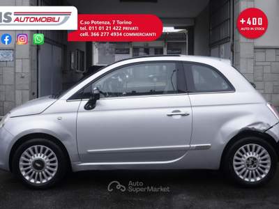 Fiat 500 FIAT 500 1.2 Lounge Unicoproprietario Argento usata Torino