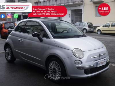 Fiat 500 FIAT 500 1.2 Lounge Unicoproprietario Argento usata Torino